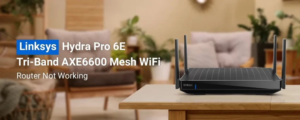 Linksys Mesh WiFi Router Not Working