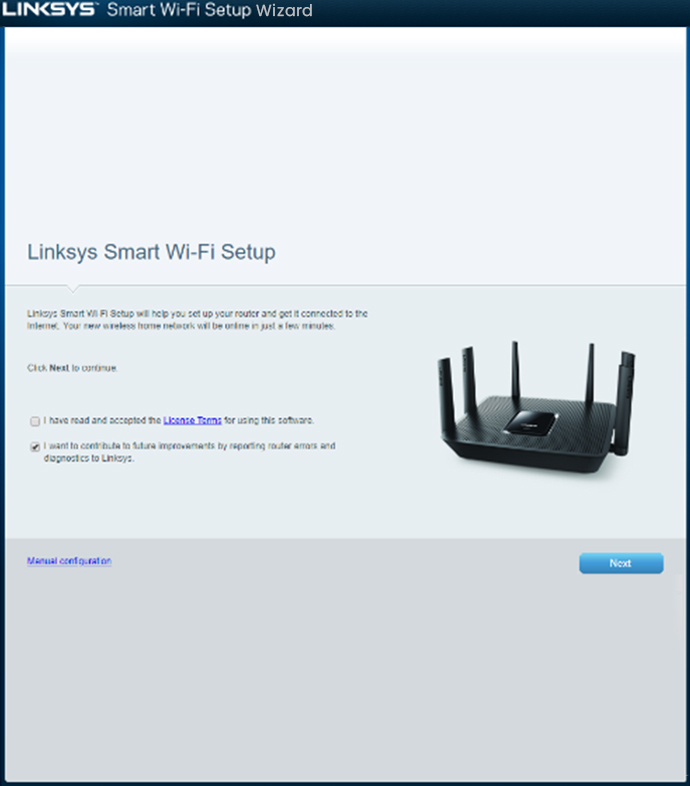 LInksys Router Setup